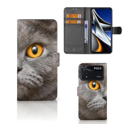 Telefoonhoesje | Met pasjeshouder | Xiaomi Poco X4 Pro 5G Britse Korthaar