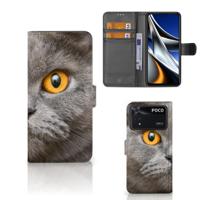 Telefoonhoesje | Met pasjeshouder | Xiaomi Poco X4 Pro 5G Britse Korthaar