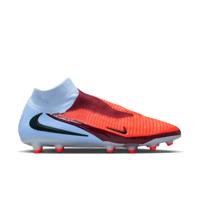 Nike Phantom 6 High Elite Kunstgras Voetbalschoenen (AG) Lichtblauw Felrood Zwart