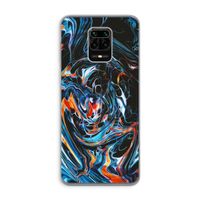 Black Unicorn: Xiaomi Redmi Note 9 Pro Transparant Hoesje