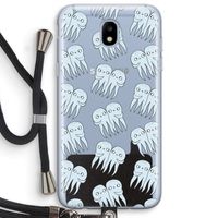 Octopussen: Samsung Galaxy J5 (2017) Transparant Hoesje met koord