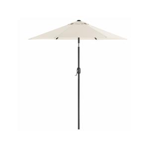 Opvouwbare parasol met zwengel zonder standaard, beige / 2 M