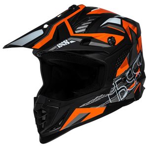 IXS IXS363 2.0, Motorcross helm, Mat Zwart Oranje