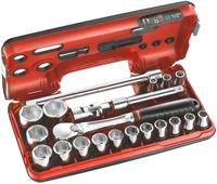 Facom compacte doos 1/2''6-kant met ratel met stofdichte kop - sl.dbox1pb