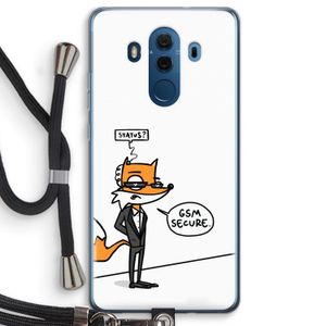 GSM secure: Huawei Mate 10 Pro Transparant Hoesje met koord