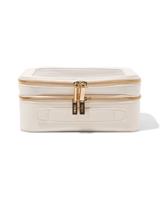 HEMA Toilettas 23x15x9cm dubbellaags transparant