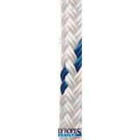 POL2206733106 - POLY-GEVLOCHTEN-16 6MM. BLAUW (185 M)