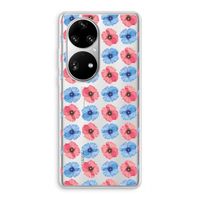 Klaproosjes: Huawei P50 Pro Transparant Hoesje