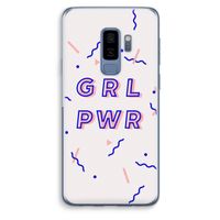 GRL PWR: Samsung Galaxy S9 Plus Transparant Hoesje