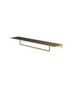 Hotbath &More Handdoek rek 40 cm voor Planchet serie Geborsteld messing PVD