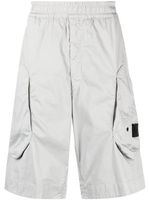 Stone Island Shadow Project short en coton mélangé à coupe sarouel - Gris Stone Island Shadow Project short en coton mélangé à coupe sarouel - Gris