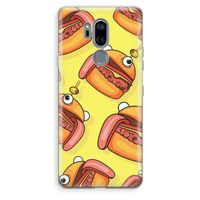 Hamburger: LG G7 Thinq Transparant Hoesje Hamburger: LG G7 Thinq Transparant Hoesje