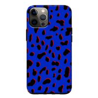 Blue Leopard: iPhone 12 Tough Case