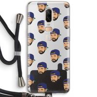 Drake Away: OnePlus 6 Transparant Hoesje met koord Drake Away: OnePlus 6 Transparant Hoesje met koord