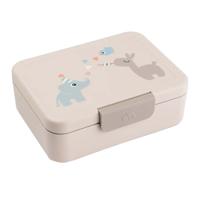 Done By Deer broodtrommel met vakken - beige