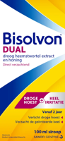 Bisolvon Dual Droge Hoest + Keelirritatie Siroop