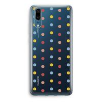 Bollen: Huawei P20 Transparant Hoesje