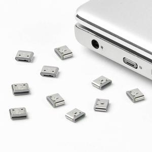 Smartkeeper CL04P1GY Sleutel voor USB-C-poort Set van 10 stuks Grijs Zonder sleutel