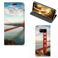 Samsung Galaxy S8 Book Cover Golden Gate Bridge - thumbnail