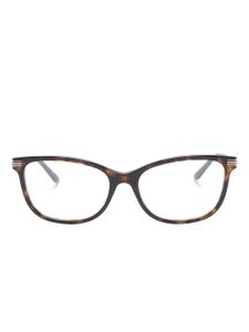 Gucci Eyewear lunettes de vue à monture papillon - Marron