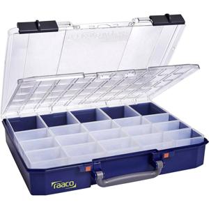 raaco CarryLite 80 5x10-20 DLU Assortimentskoffer (l x b x h) 330 x 413 x 82 mm Aantal vakken: 20 Inhoud 1 stuk(s)