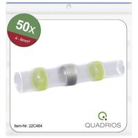 Quadrios 22C464 Stootverbinder Met krimpkous 4.0 mm² 6.0 mm² Volledig geïsoleerd Geel 1 set(s) - thumbnail