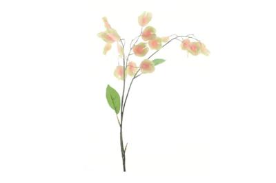 Kunst bloem Silver Dollar L geel zijde 93cm