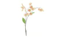 Kunst bloem Silver Dollar L geel zijde 93cm