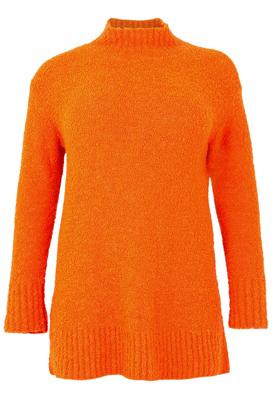 Yoek Pullover Collar KNIT ECO | Oranje | Maat 42/44