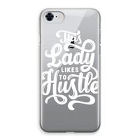 Hustle Lady: iPhone 8 Transparant Hoesje