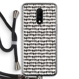 Crazy shapes: OnePlus 7 Transparant Hoesje met koord