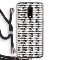 Crazy shapes: OnePlus 7 Transparant Hoesje met koord