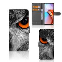 Motorola Edge 40 Pro | Telefoonhoesje | Met pasjeshouder | Uil