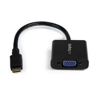 StarTech Mini HDMI naar VGA M/F zwart StarTech Mini HDMI naar VGA M/F zwart