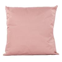 Buiten of tuin sier kussens - oud roze - 45 x 45 cm - binnen/buiten - tuinbank - thumbnail