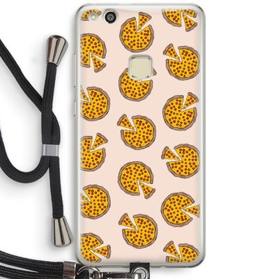 You Had Me At Pizza: Huawei Ascend P10 Lite Transparant Hoesje met koord
