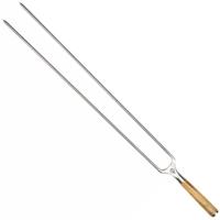 Forged BBQ Vorkspies / Skewer Churrasco - Olijfhout / Staal - 50cm Forged BBQ Vorkspies / Skewer Churrasco - Olijfhout / Staal - 50cm