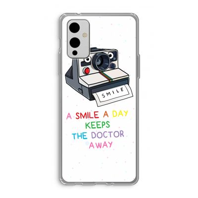 Smile: OnePlus 9 Transparant Hoesje