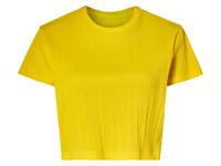 esmara Dames croptop (M (40/42), Geel)