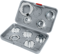 Bosch Accessoires pro template guide set metrisch voor bovenfrees | 9-delig - 2608190064