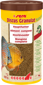 Sera Discus Granulat Nature 1000ml - Natuurlijk Voer voor Discus & Siervissen Zonder Toevoegingen