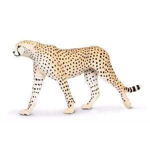 Plastic speelgoed figuur cheetah 20 cm   -