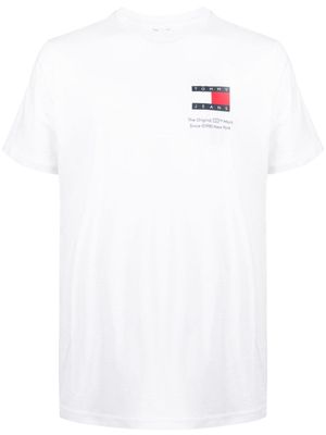Tommy Jeans Katoenen T-shirt met logoprint - Wit