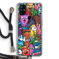 Vexx Mixtape: OnePlus Nord N10 5G Transparant Hoesje met koord