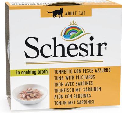Can broth tuna&pelagic fish 70g - Malanico