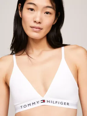 Tommy Hilfiger Dames Triangle BH - Zonder vulling - Biuologisch Katoenen bralette