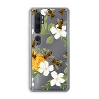 No flowers without bees: Xiaomi Mi Note 10 Pro Transparant Hoesje