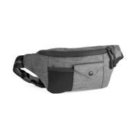 Grote heuptas - grijs - verstelbaar - 27 x 12 x 6.5 cm - multifunctionele riemtas - outdoor tas