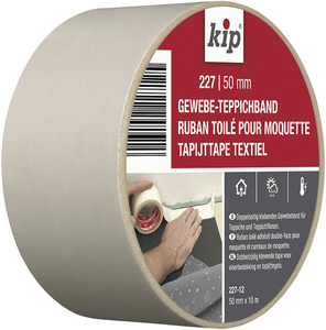 kip tapijttape textiel 227 wit 50mm x 25m