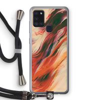 Forgotten Lands: Samsung Galaxy A21s Transparant Hoesje met koord